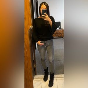 Express. Grey color jegging